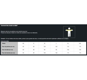 DOUDOUNE CHAUFFANTE SANS MANCHE HV04 G-HEAT