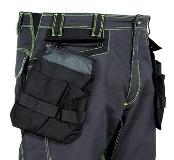 PANTALON LEIRIA noir/rouge