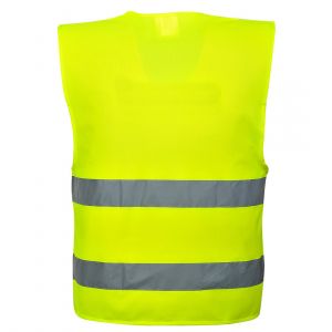 GILET SIGNALISATION JAUNE CLASSE 2 C474 - PORTWEST 2