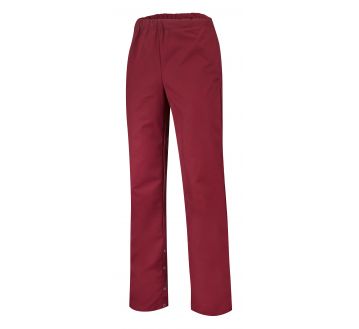Pantalon de cuisine Lafont - 27REGLISSE rouge