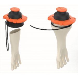 Vérificateur pneumatique pour gants électricien isolants 2